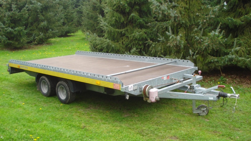 Humbaur machine transporter 3000 / 2360 kg