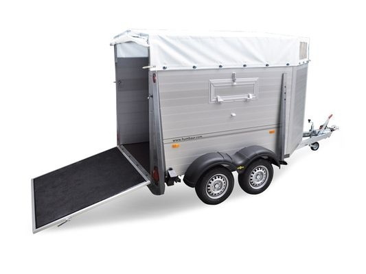 HTV veetrailer (alum/schuine voorkant).