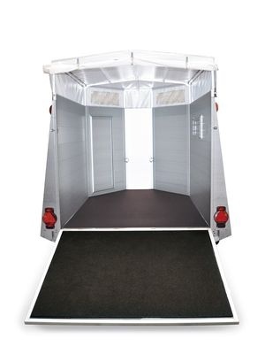 HTV veetrailer (alum/schuine voorkant).