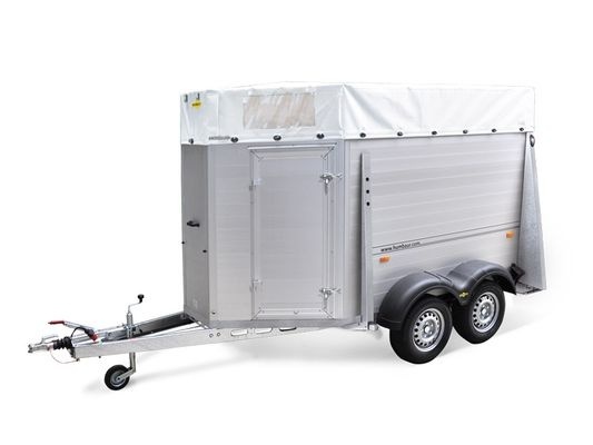 HTV veetrailer (alum/schuine voorkant).